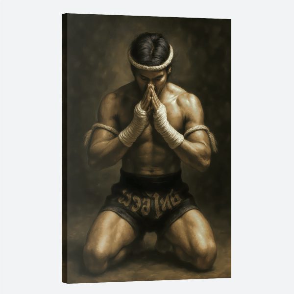 tableau-muay-thai-boxeur tableau muay thai boxeur