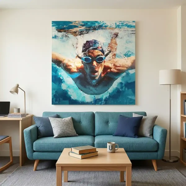 tableau natation moderne