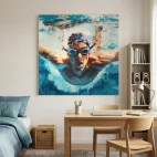 tableau natation moderne