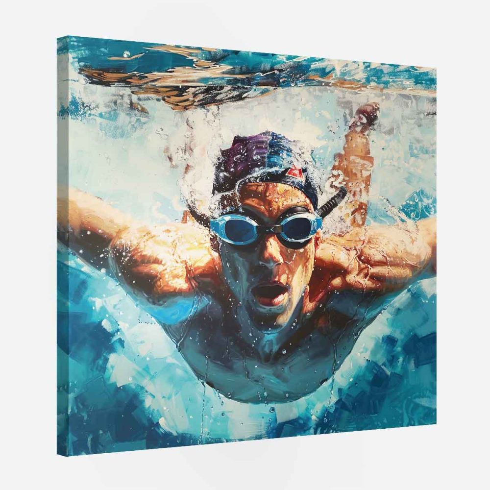 tableau-natation-moderne tableau natation moderne