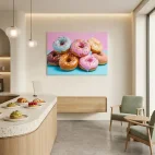 tableau pâtisserie donuts