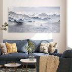 tableau paysage japonais
