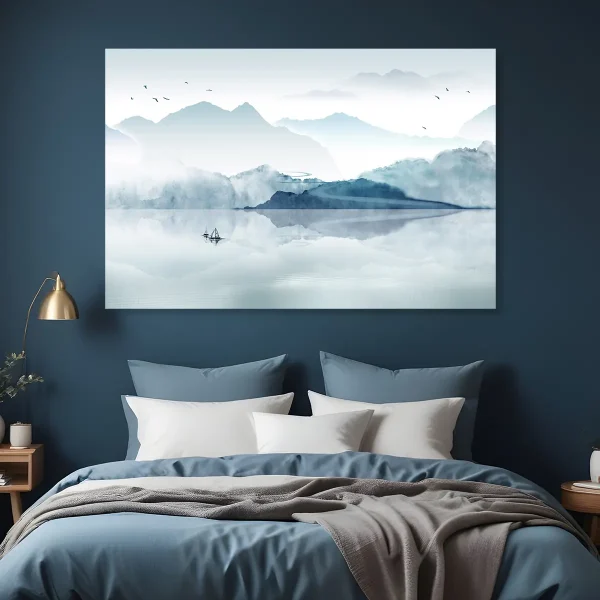 tableau paysage zen