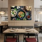 tableau restaurant chinois moderne