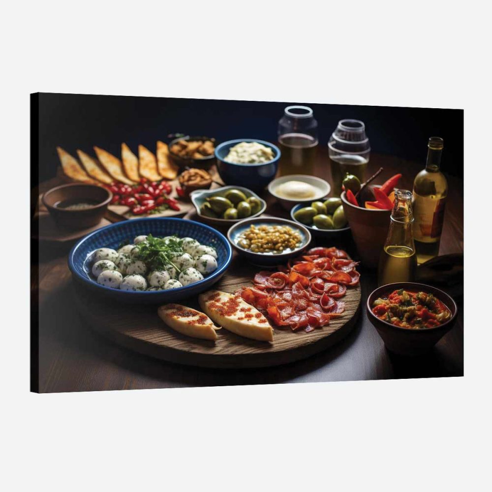 tableau restaurant espagnol plat tableau restaurant espagnol plat