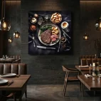 tableau restaurant grill composition