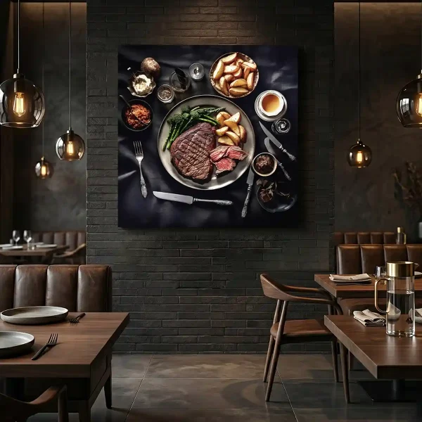 tableau restaurant grill composition
