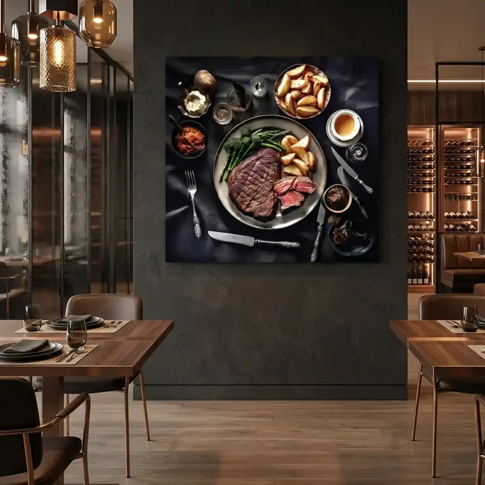 tableau restaurant grill composition tableau restaurant grill composition