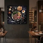 tableau restaurant grill composition