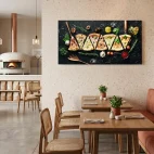 tableau restaurant pizzeria moderne
