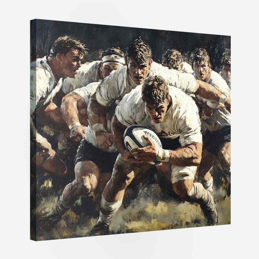 tableau rugby peinture tableau rugby peinture