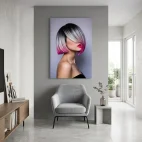 tableau salon de coiffure moderne