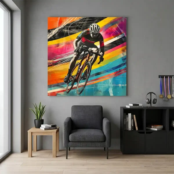 tableau vélo couleur