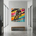 tableau vélo couleur