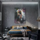 tableau velo cycliste