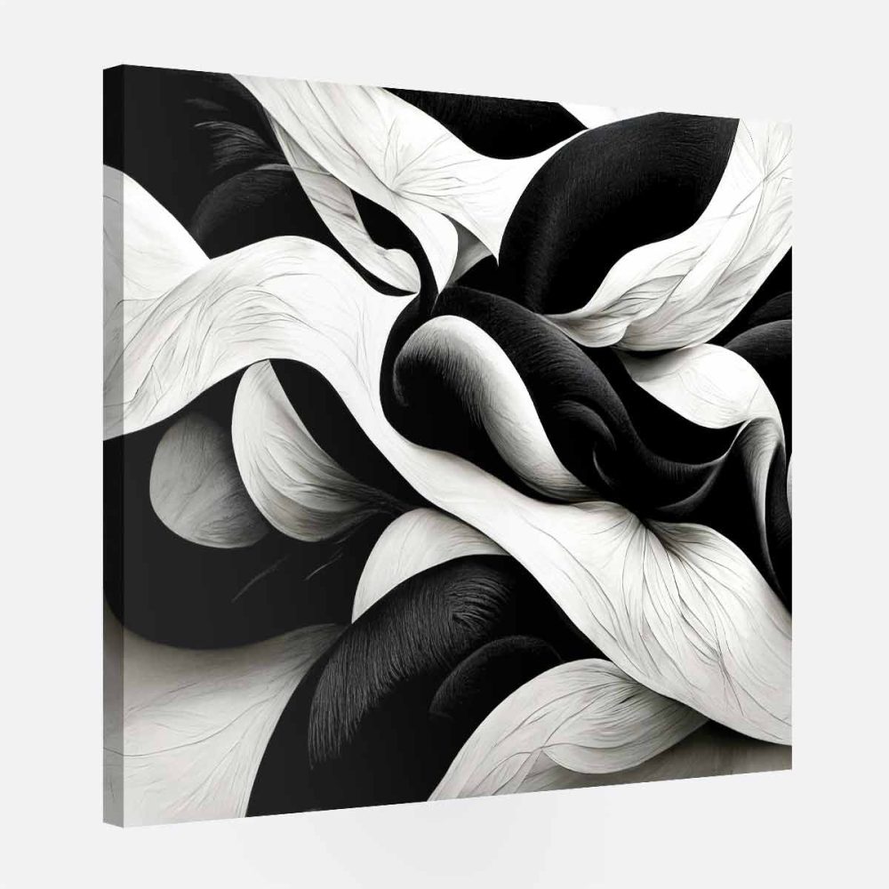 tableau abstrait noir et blanc tableau abstrait noir et blanc