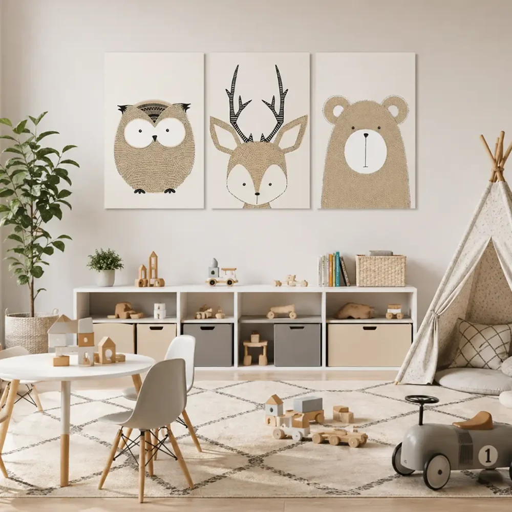 tableau chambre bébé animaux tableau chambre bébé animaux