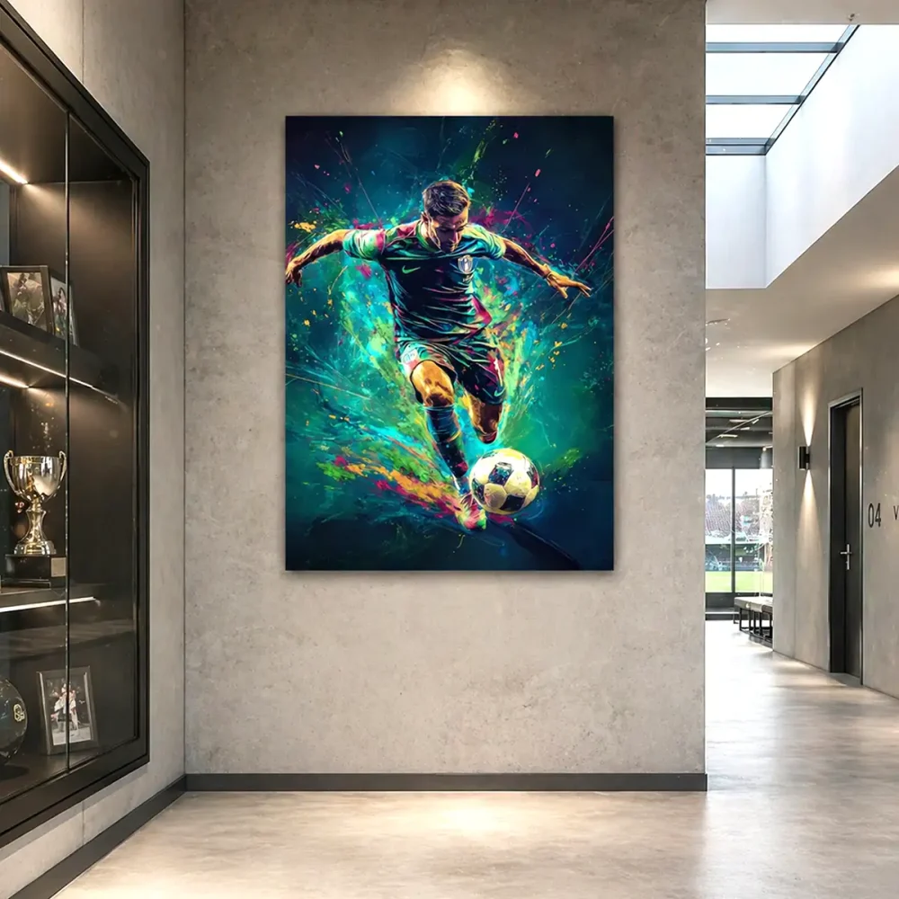 tableau deco football chambre tableau deco football chambre