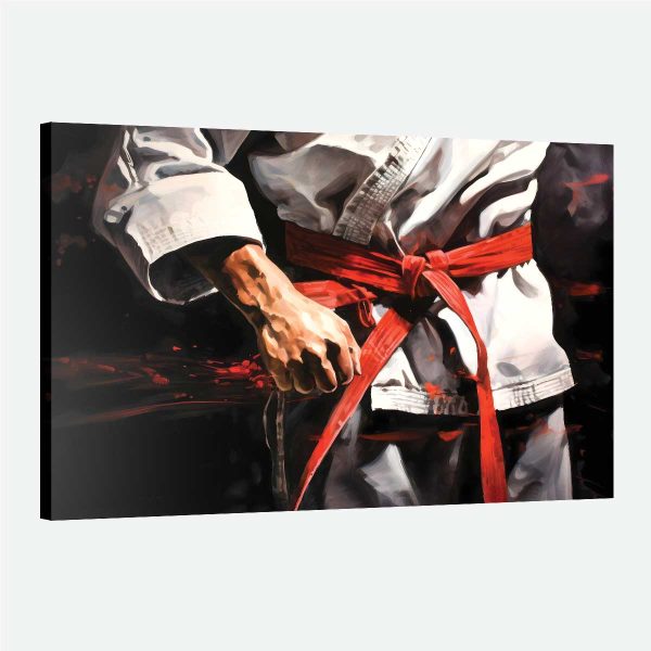 tableau deco judo moderne