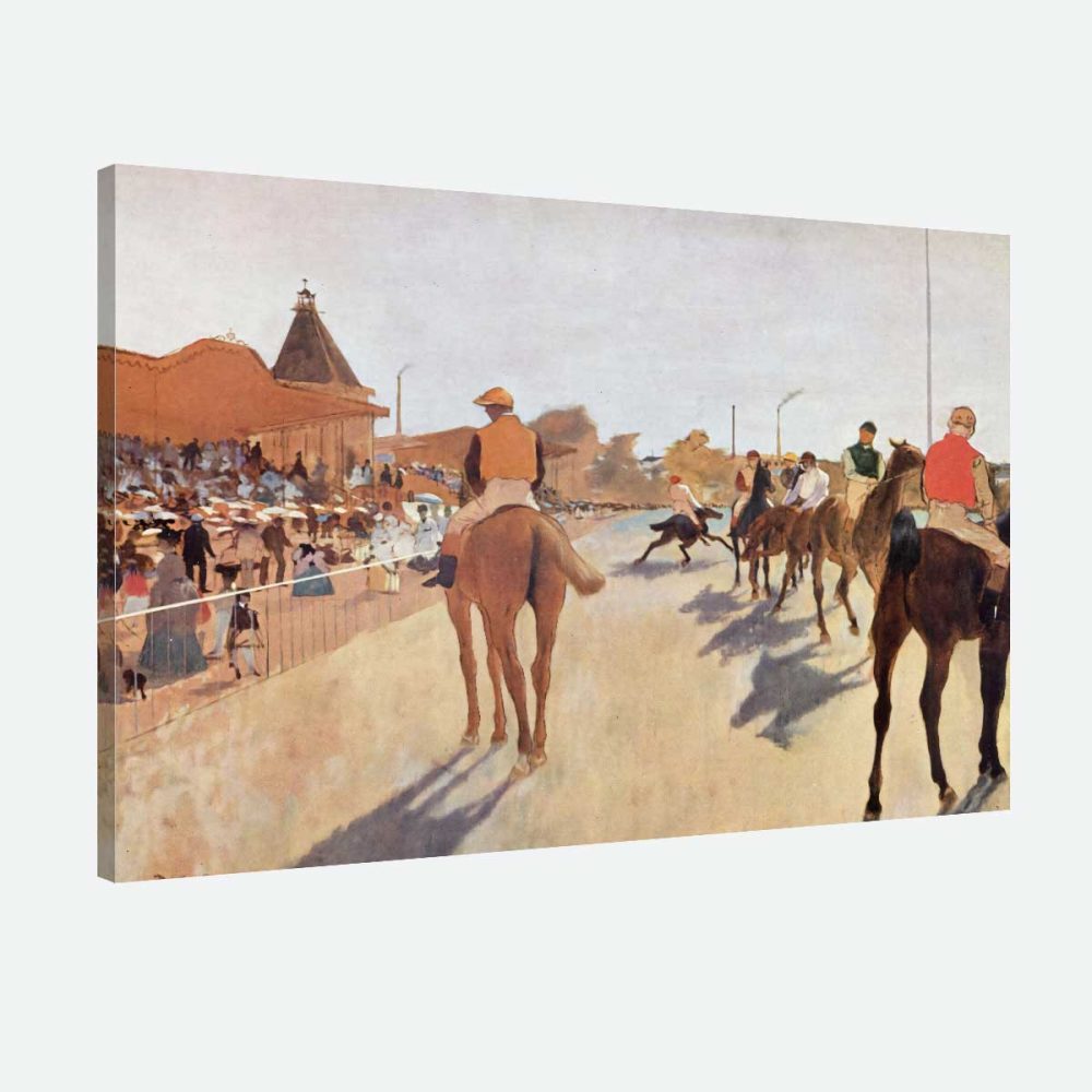 Tableau Degas le défilé Tableau Degas le défilé