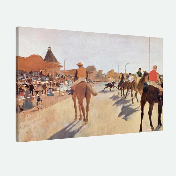 Tableau Degas le défilé