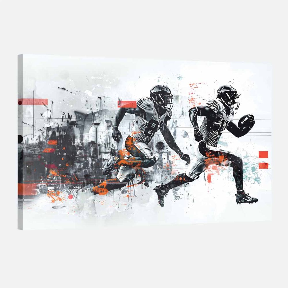 tableau football americain moderne tableau football americain moderne