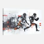 tableau football americain moderne