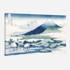 tableau Hokusai manoir d'Umezawa