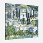 Tableau Klimt-Kirche in Cassone