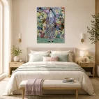 Tableau Klimt-Portrait de Friederike Maria-Beer
