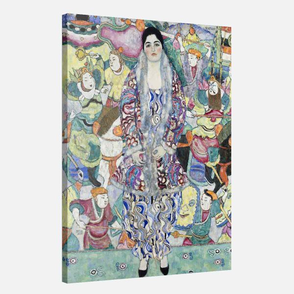 tableau-klimt-portrait-de-Friederike-Maria-Beer Tableau Klimt-Portrait de Friederike Maria-Beer