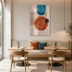 tableau minimaliste formes geometriques
