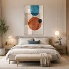 tableau minimaliste formes geometriques