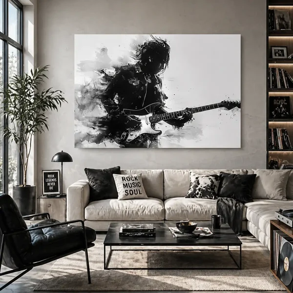 tableau musique rock