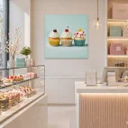 tableau patisserie moderne