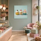 tableau patisserie moderne
