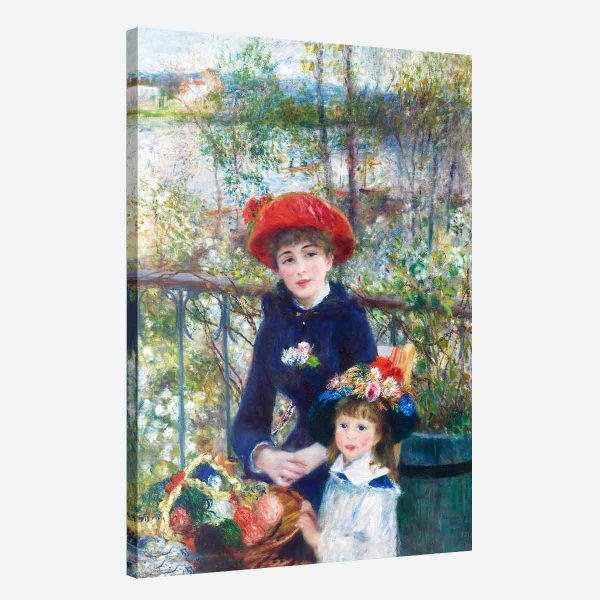 tableau Renoir les deux soeurs