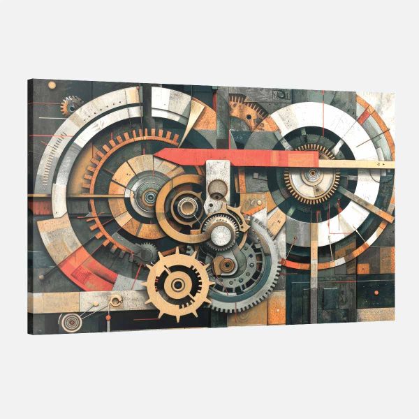 tableau style industriel engrenage tableau style industriel engrenage