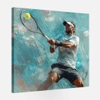 tableau tennis peinture