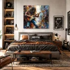 tableau musique rockeur