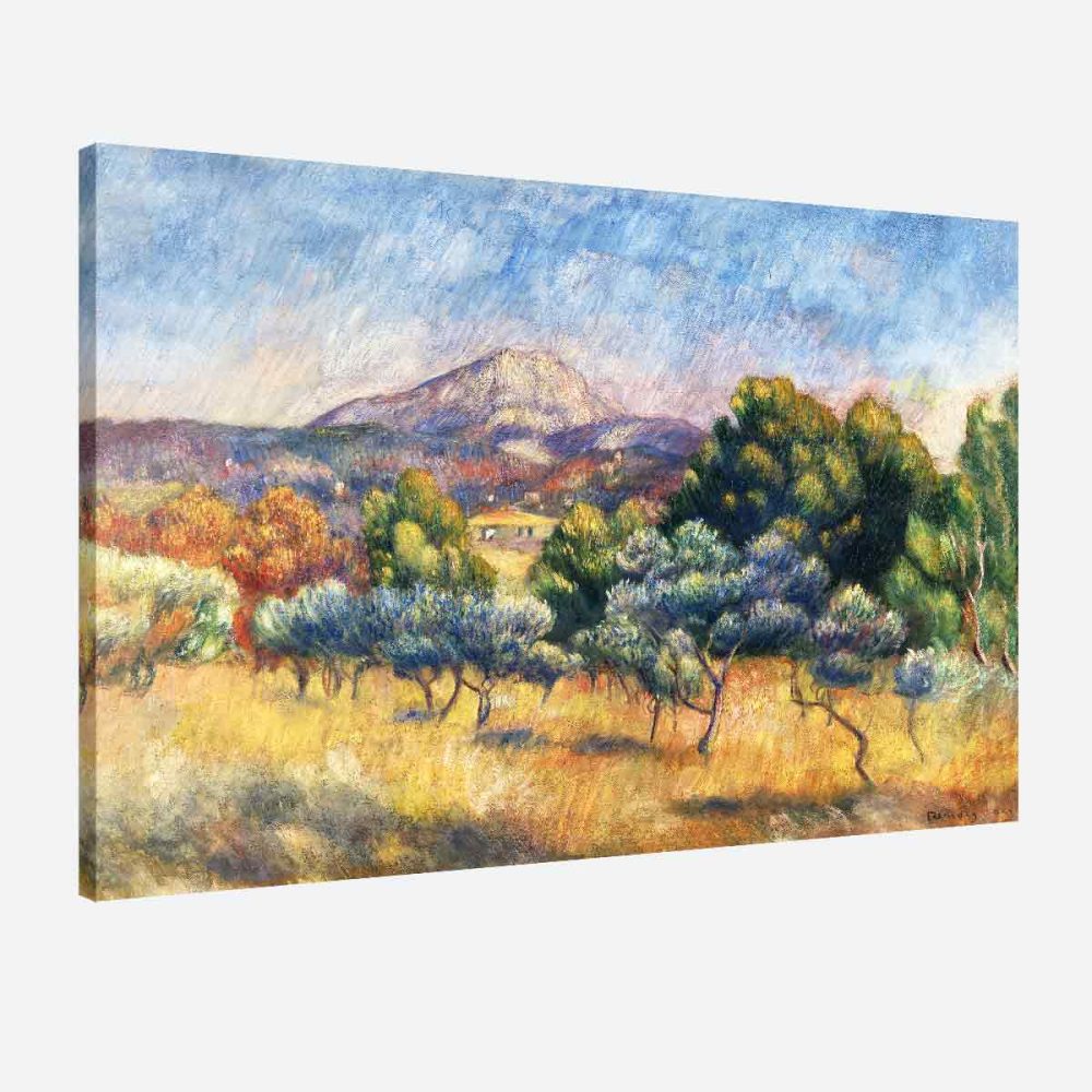 cadre-renoir-montagne-sainte-victoire Cadre Renoir montagne Sainte-Victoire