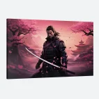 Tableau manga samouraï