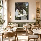 Tableau monet femmes au jardin
