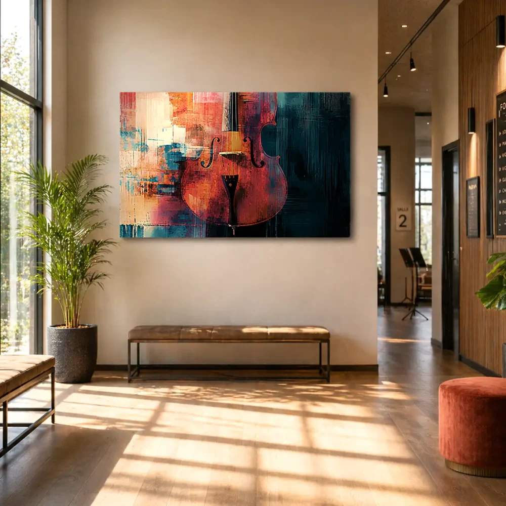 tableau-mural-musique-violon Tableau mural musique violon