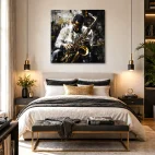 Tableau musique jazzman