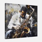 Tableau musique jazzman